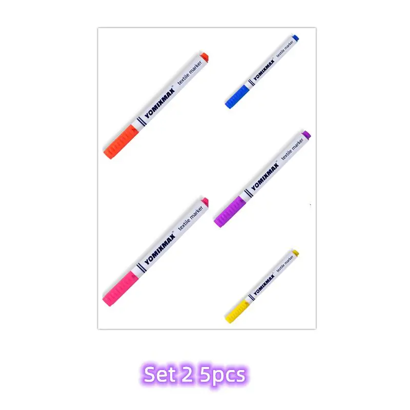 5pc/Lot Kindergarten Name Sticker Clothes Marker Pen Waterproof Does Not Fade Children Write Student School Uniform Logo