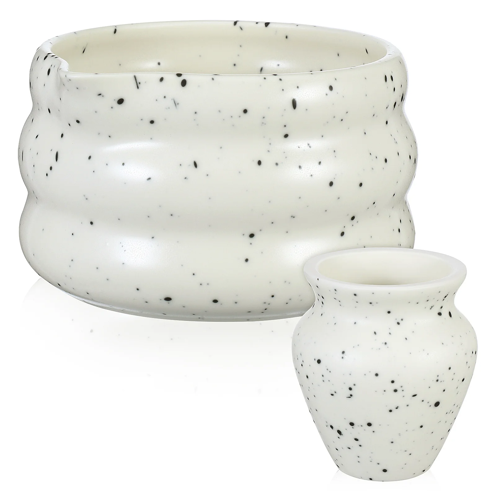 

1Set Japanese Matcha Tea Set Ceramic Bowl with Whisk Stand Traditional Tea Making Kit for Matcha Enthusiasts Large Teacup