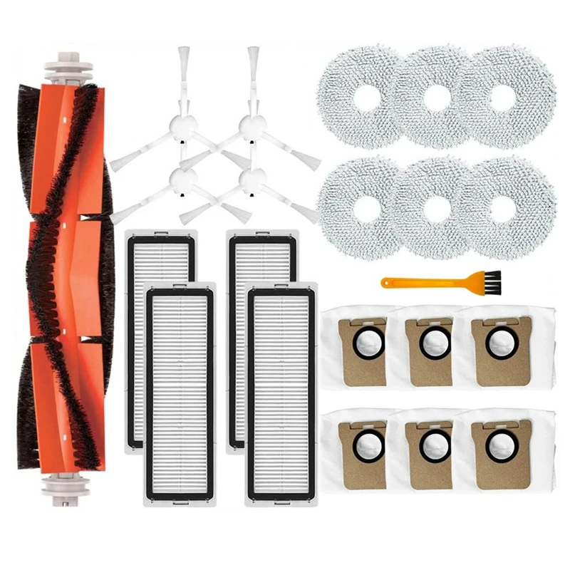 Robot aspirador Cepillo Lateral principal filtro Hepa fregona accesorios de vacío para XIAOMI Mijia Omni Robot X10 + / Dreame S10 Pro L10S Ultra