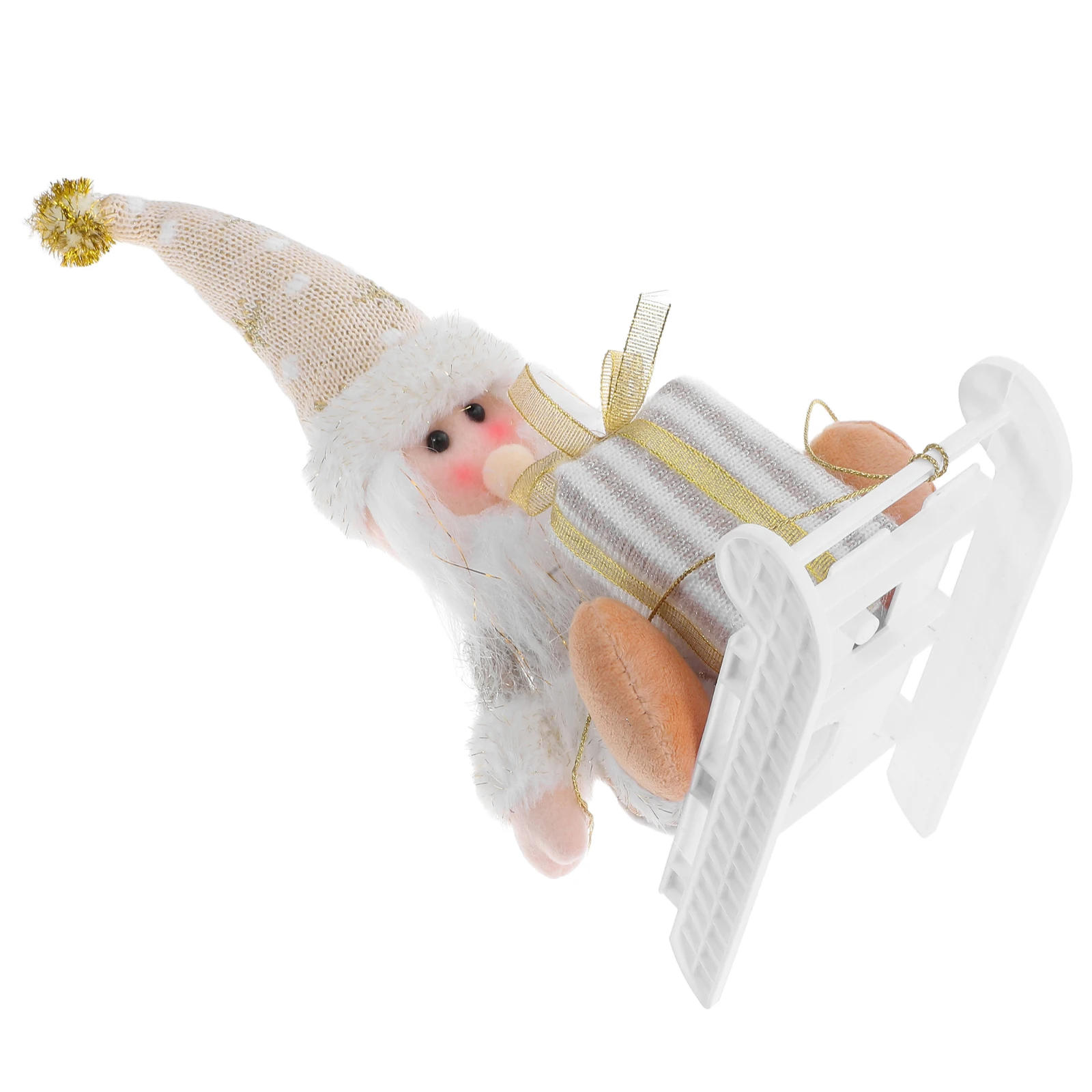

Christmas Decoration Stuffed Decorations Statue Santa Claus Ornament Desktop Pp Cotton Scene Prop s