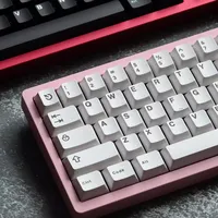 Aifei WOB BOW Keycaps 121 Keys White Black PBT Double Shot Cherry Profile Custom Mechanical Keyboard GK61 Anne Pro 2 AULA F75 PC