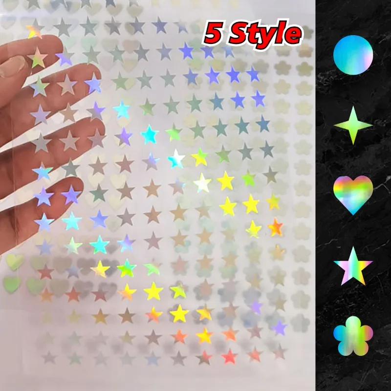 1 лист самоклеящихся бумажных наклеек в форме сердца-декоративные наклейки с лазерной гравировкой для поделок, подарков своими руками