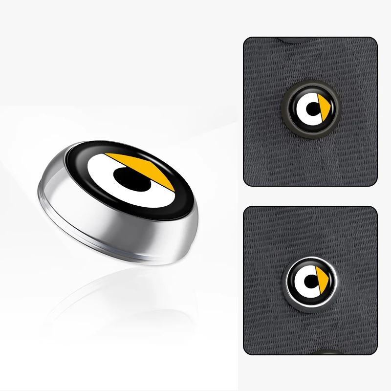 Car Safety SeatBelt Stopper Buckle Clip Auto Seat Belt Spacing Limit Stop Button For Smart Fortwo 451 450 453 Forfour EQ Cabrio view 3
