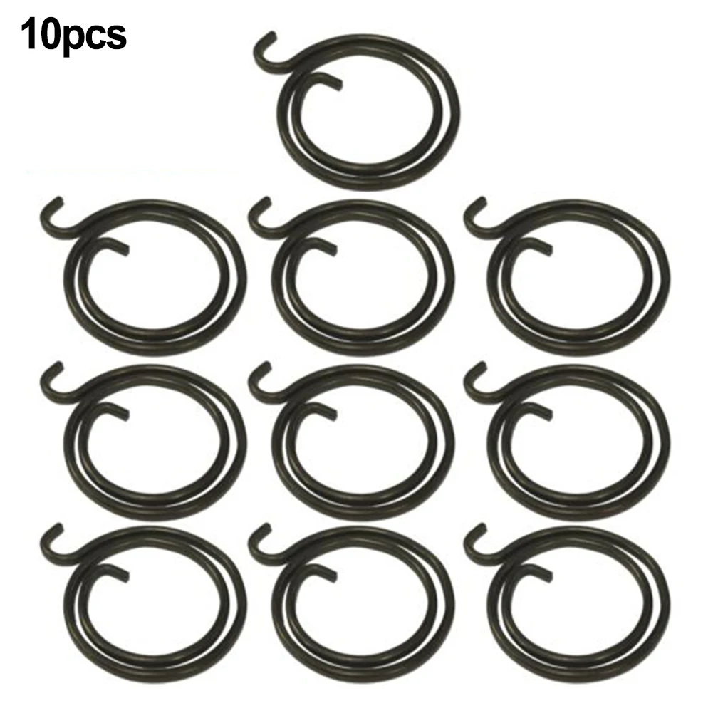 10PCS Replacement Spring For Door Knob Handle Flat Section Wire 27mm Lever Latch Internal Coil Repair Springs