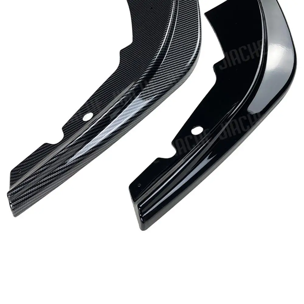 

JCYECF Front Bumper Lip Spoiler Splitter Body Kit Guards for BMW 1 Series F40 118i 120i 128ti M Sport 2020+ Carbon Look Car