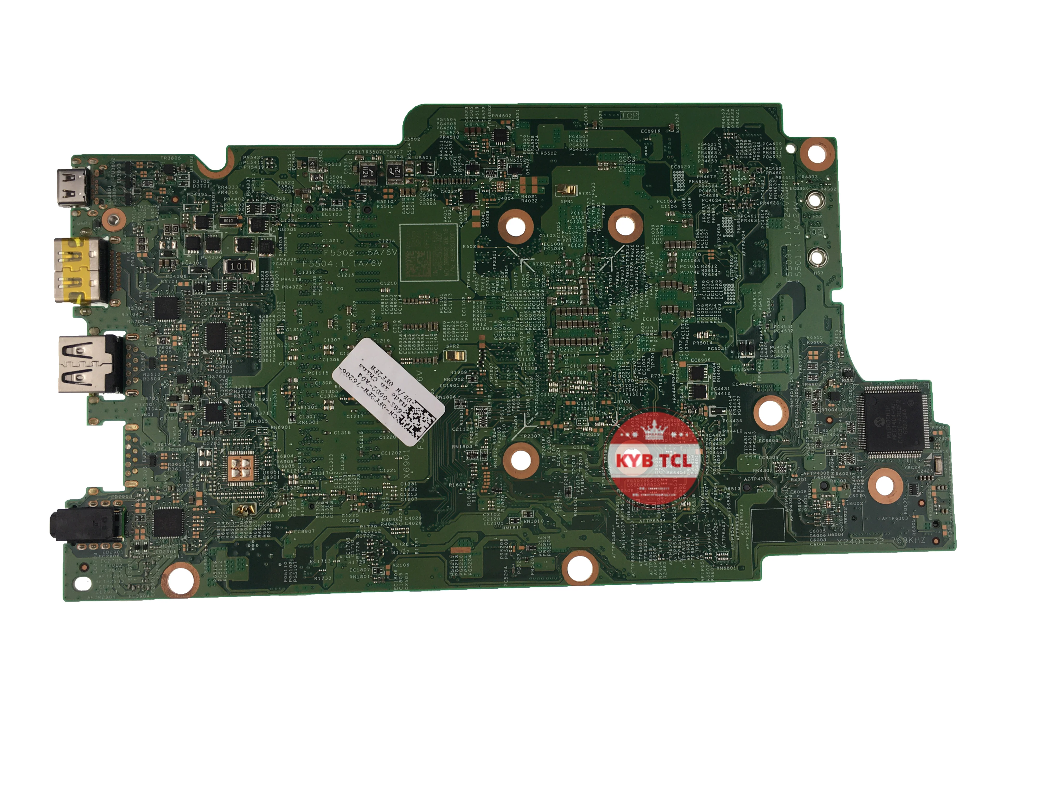 Imagem -02 - Laptop Motherboard para Dell Inspiron Cpu Mainboard 4405u i3 i5 i7 6379 5568 7378 7569 152641 6th 7th Gen