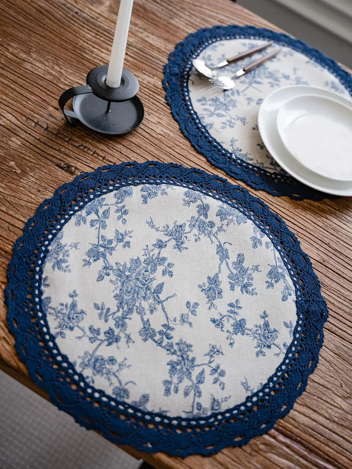 

1pc Floral Pattern Placemat