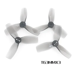 2Pairs T63MMX3 3-Blades 2.5 Inch Propeller CW&CCW for FPV Racing Drone Freestyle Cinelog25 DIY Defender 25 Airplane Parts