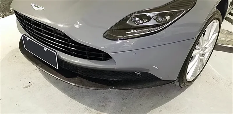 Dry Carbon Fiber PK Style Front Lip Side Skirt Extended Rear Diffuser Rear Spoiler Body Kit for Aston Martin DB11