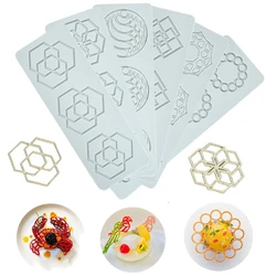New Mushroom Snowflake Geometry Spiral pattern Silicone Cake Lace Mold Cake Decorating Tool DIY Ring Feather Kitchen Baking Tool