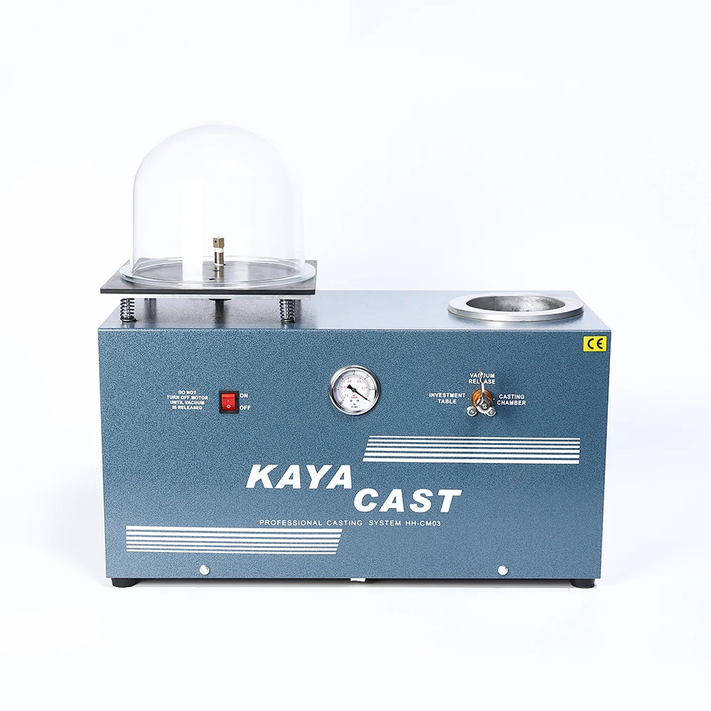 4L Jewelry Vacuum Casting Machine, CM03 Vacuum Investing & Casting Machine, Jewelry Lost Wax Cast Combination