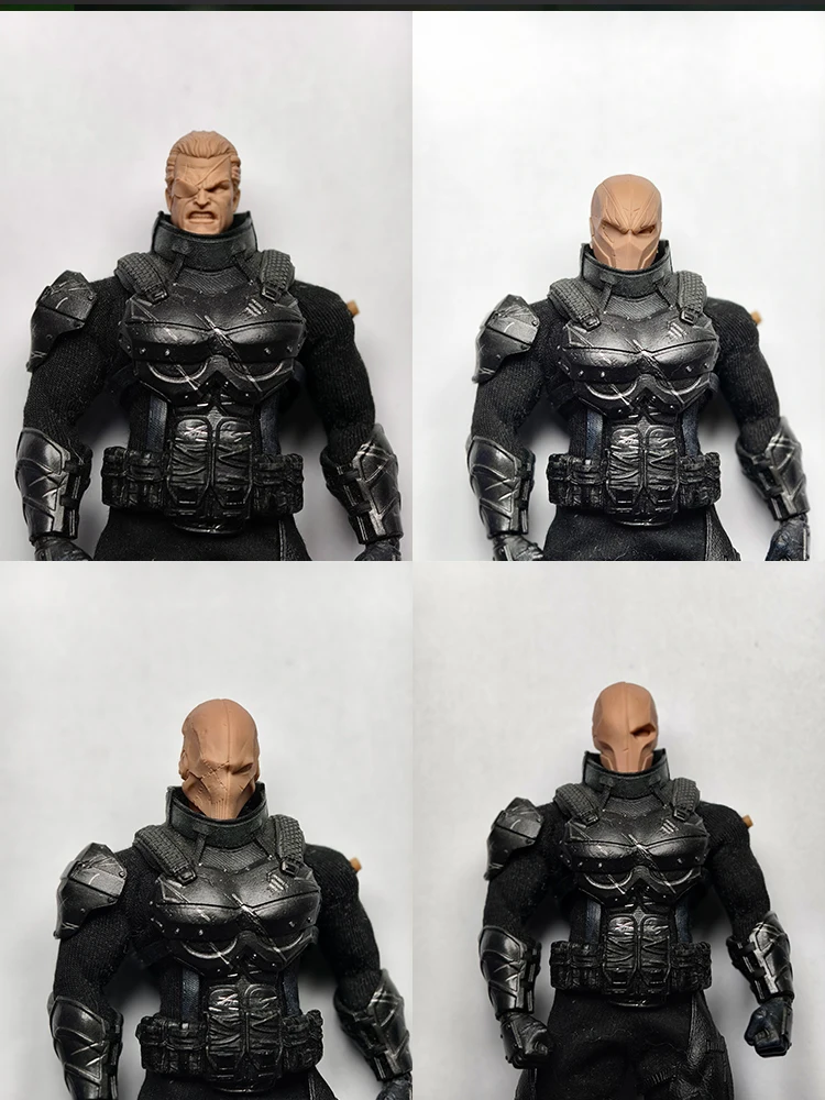 تمثال أنيمي للكوميديا المباحث ، Deathstroke ، نحت الرأس غير مطلي ، دوري العدالة ، نموذج صغير ، 6 "، مل Shf ، Mezco ، جسم Mafex