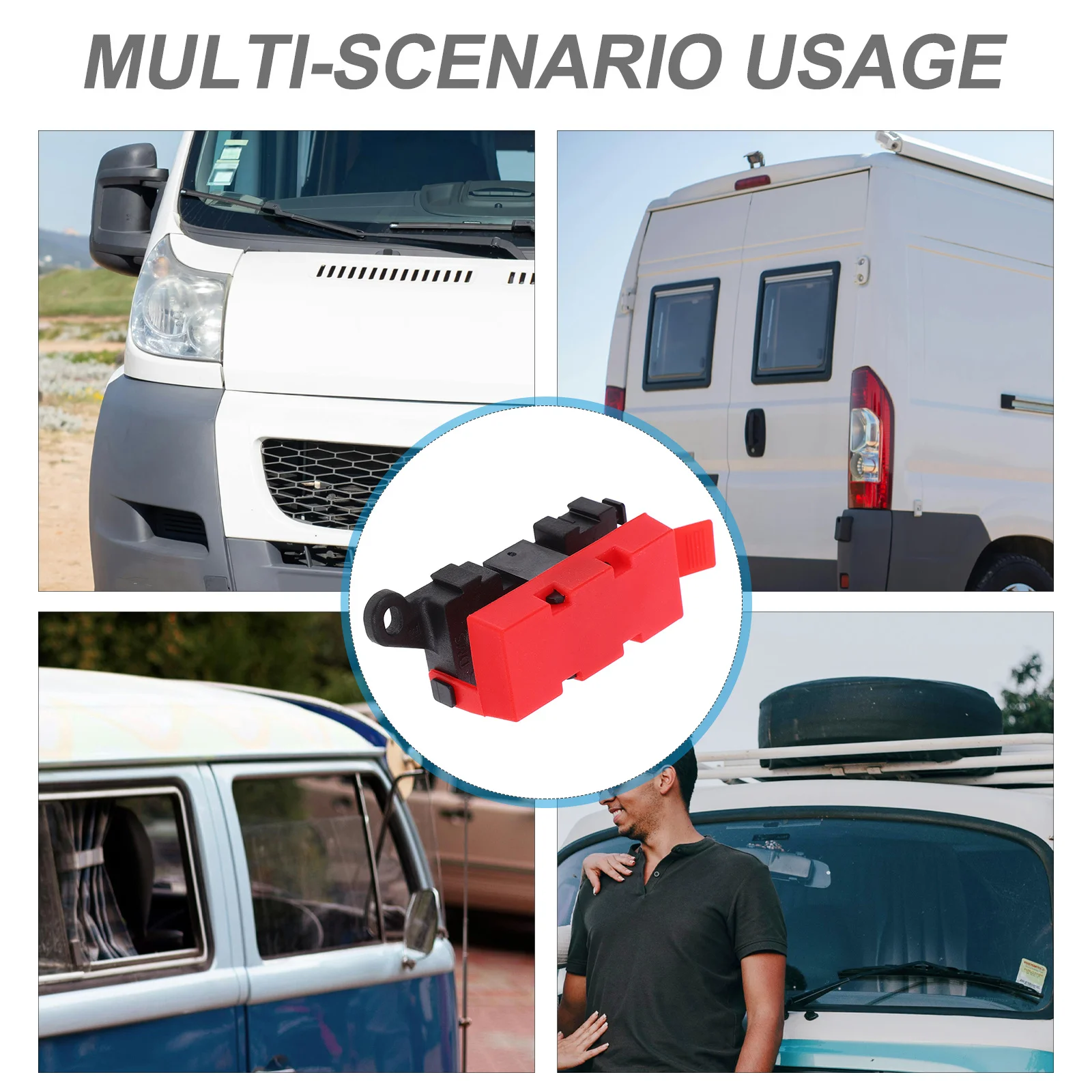 

Power Distribution Terminal Block 200a Bus Bar Fuse Block for Car Audio Rvs Trucks Marine Distribution Bus Bar