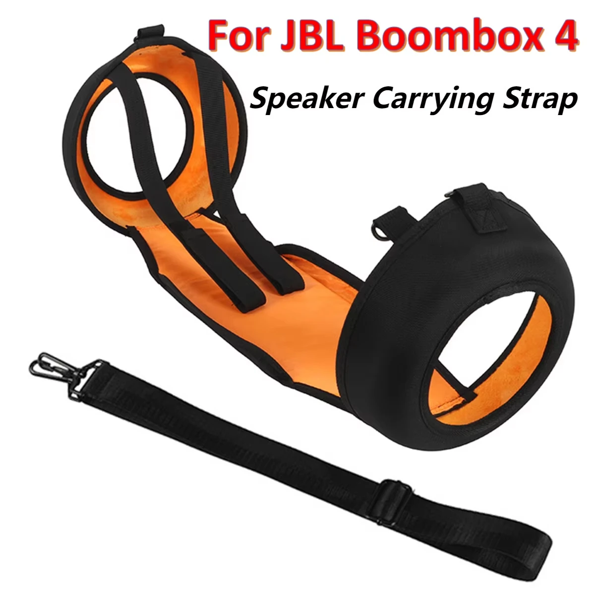 

Чехол-сумка EVA для переноски колонки JBL Boombox 4, с ремнем, защитный, портативный, с ремешком для переноски