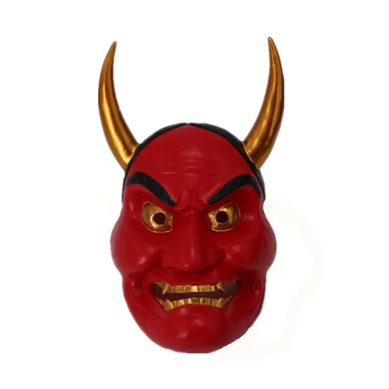 

Halloween Festival Costume Horrible Mask Thrill Decorative Cosplay Japanese Prajna Ryel Mask