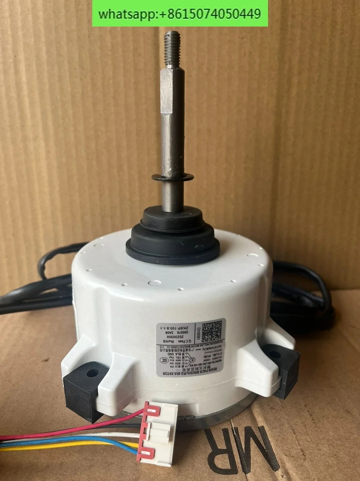 Bürstenloser D-C-Außenmotor WZDK100-38G ZKSP 100 8 1–1