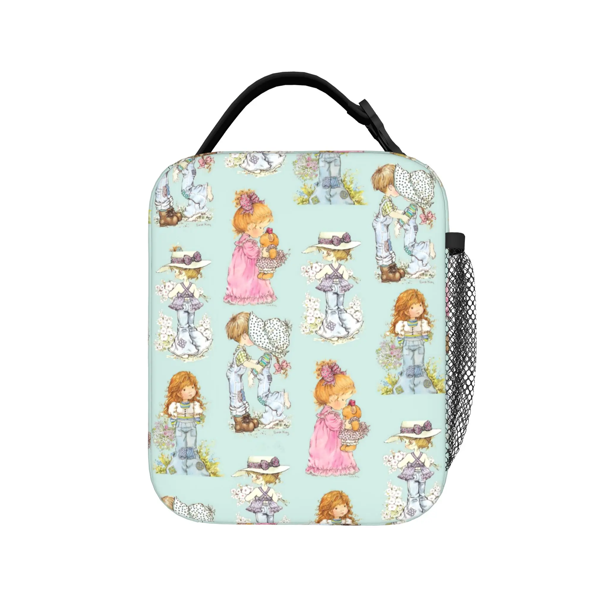 Sarahs Kays Pattern Insulated Lunch Bags Leakproof Cartoon Meal Container Thermal Bag Lunch Box Tote Food Storage Bags