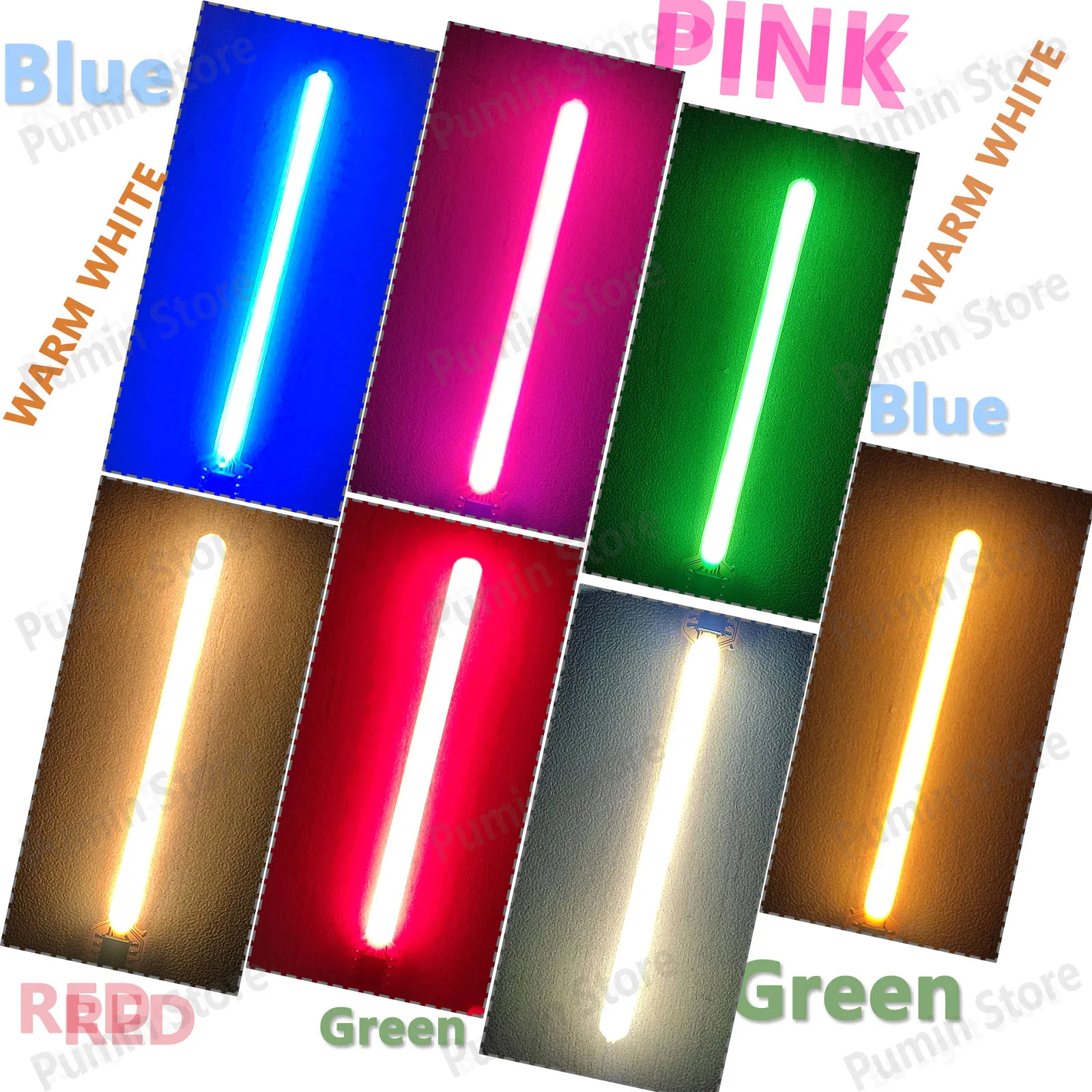 117mm LED Filament COB Meteor Shower Flowing Water Lamp 3VDC Filament Diode Incandescent Light Accessories Christmas Decor Light