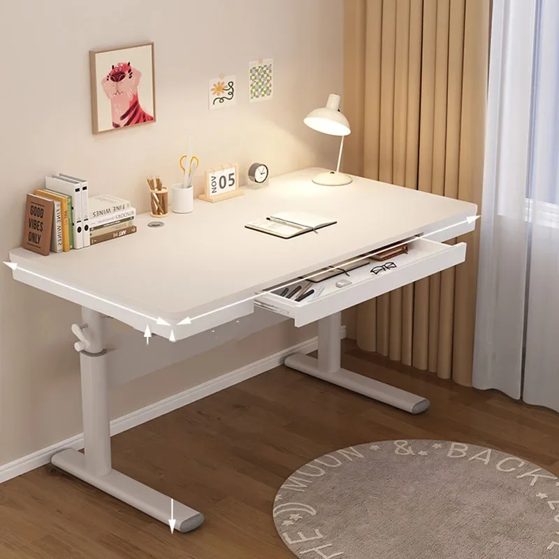 

Office Standing Reading Desk Bedroom Gamer Work Computer Desks Study Notebook Sedentary Small Escritorio Oficina Furniture Home