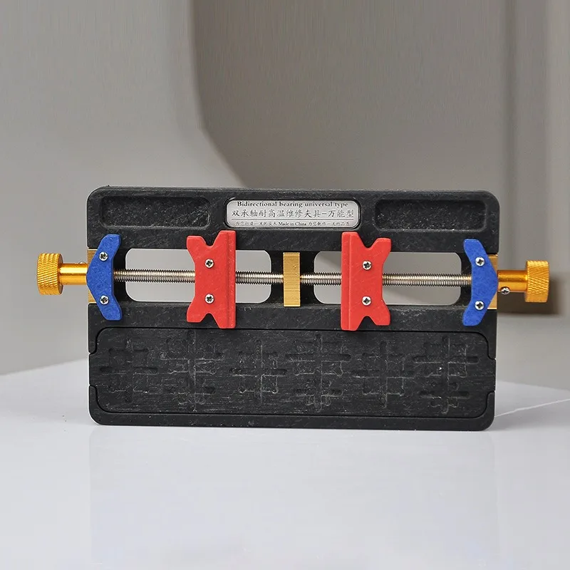 

1Pc Mobile phone repair fixture - Double bearing, high-temperature resistant - Mobile phone mainboard repair fixture - BGA chip positioning platform