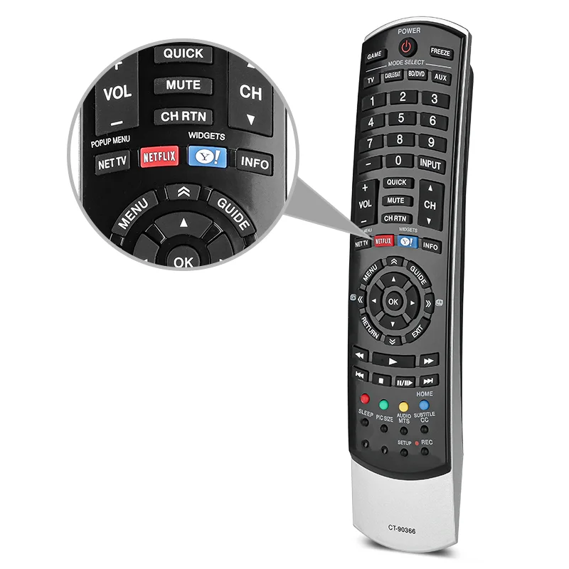 CT-90366 For Toshiba Remote Control Compatible With Toshiba LCD TV 40S51U 40S51UN 24SL415 32SL415 42SL417 46SL417 55SL417