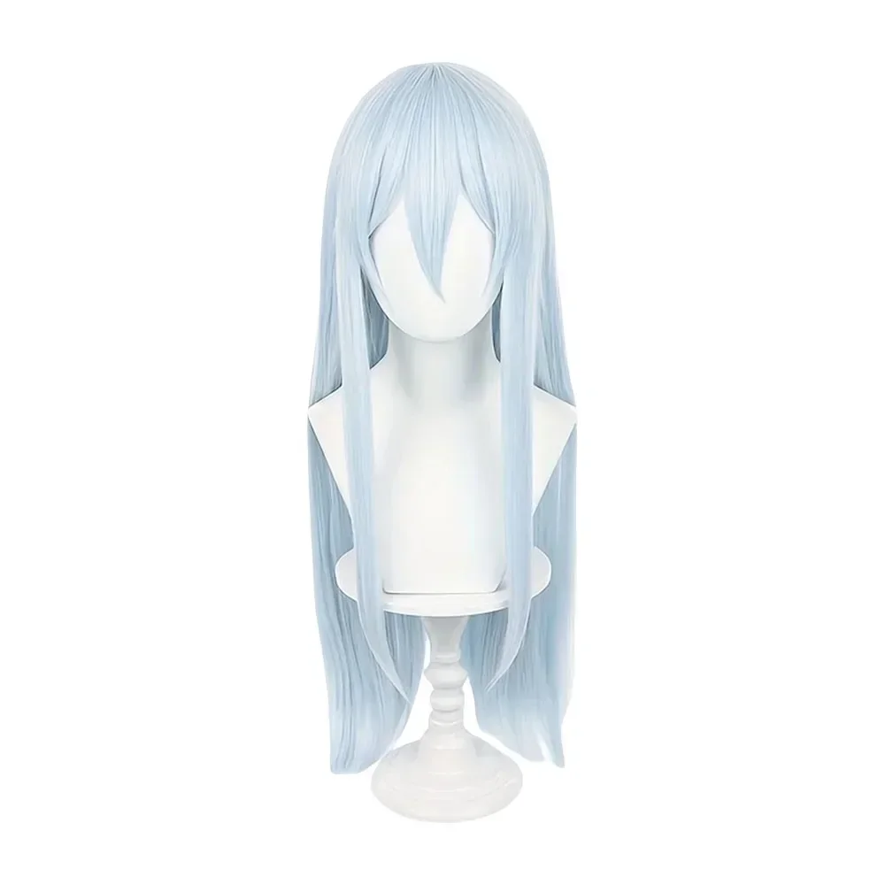 Yoisaki Kanade Cosplay Wig Anime Long Light Blue Heat Resistant Synthetic Hair Wigs Party Festival