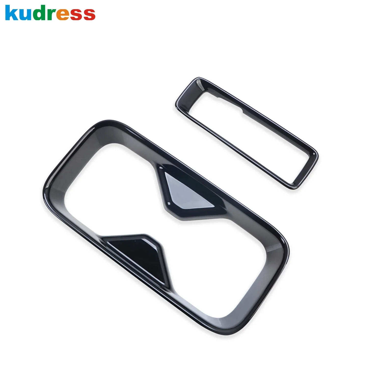 Car Front Water Cup Drink Holder Frame Cover Trim For Honda HR-V Vezel 2021 2022 2023 2024 2025 Black Interior Accessories