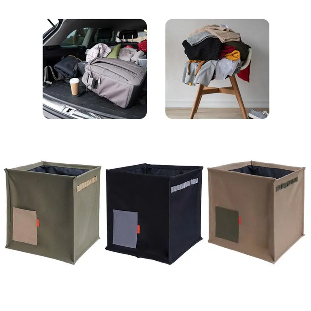1pc Ulti-functional Foldable Outdoor Camping Storage Box For Toys Organizing Camping Outdoor Activities Accessories