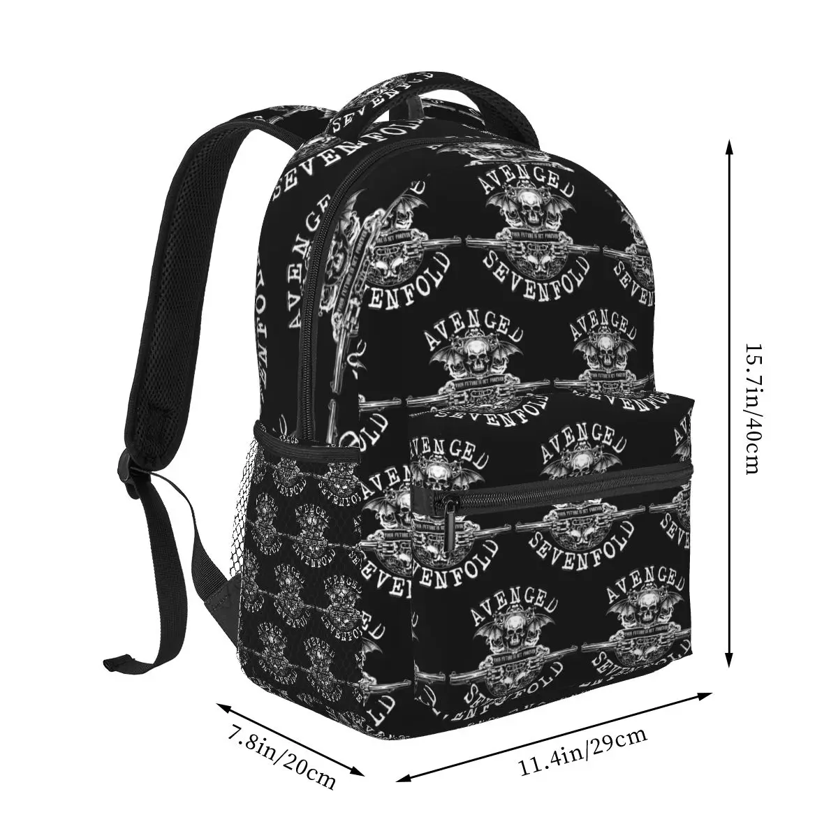 Avenged Sevenfold Backpack Hot Sale Daypack Large Capacity Boys Girls BookBag School Bag Shoulder Bags for Men Women