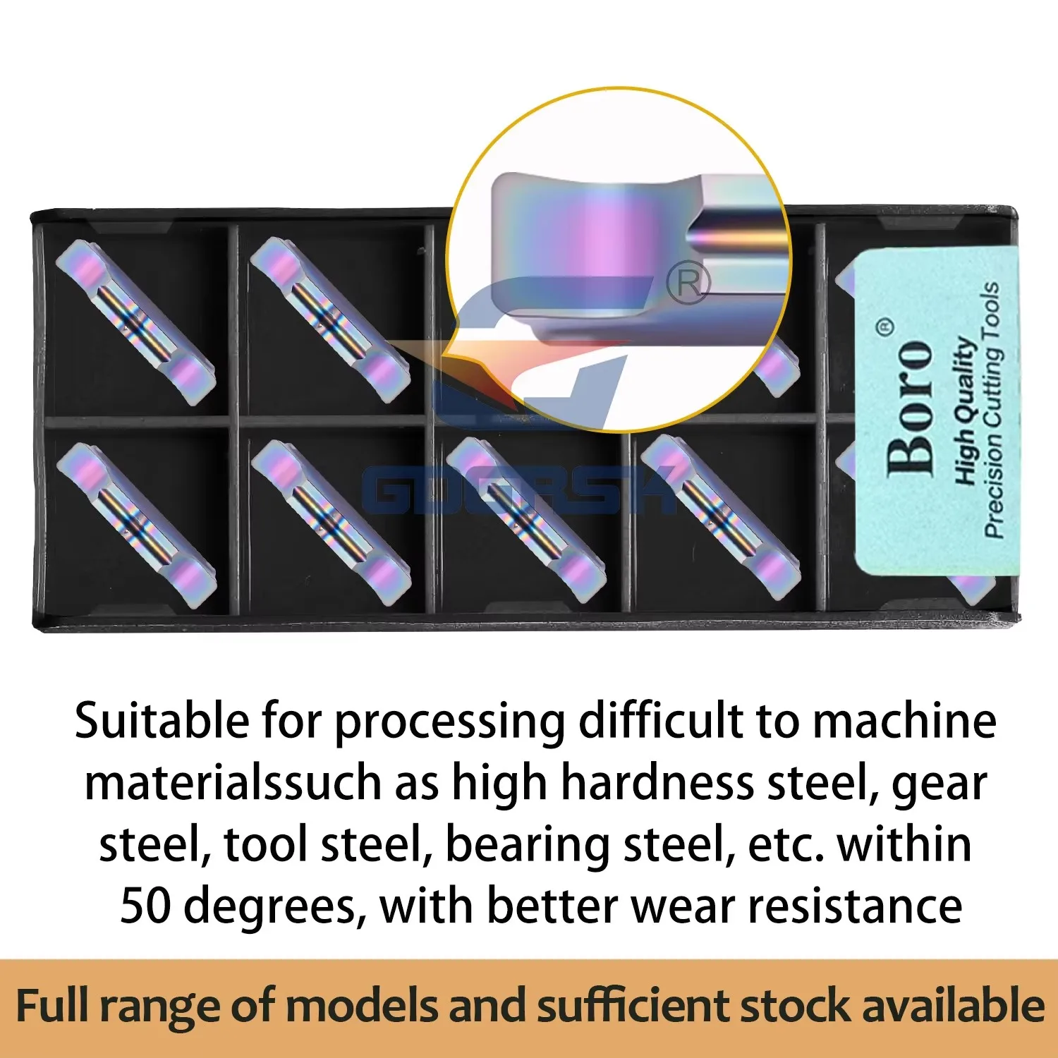 DESKAR 100% Original Cutting Tool Processing Quenching Steel MGGN150/200/250/300/400/500-JM TF618 Slotting Blades Wear-resistant