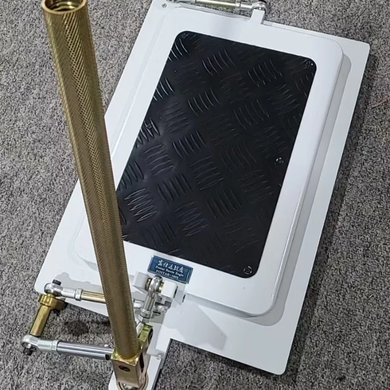 Automobile front wheel damping detector Manual chassis clearance detection