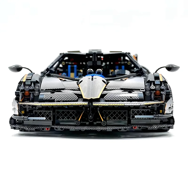 قالب الملك 13182 لتقوم بها بنفسك اللبنات سباق السيارات نموذج سيارة رياضية تجميع لغز لعبة للأطفال البالغين عيد الميلاد هدية عيد ميلاد #6