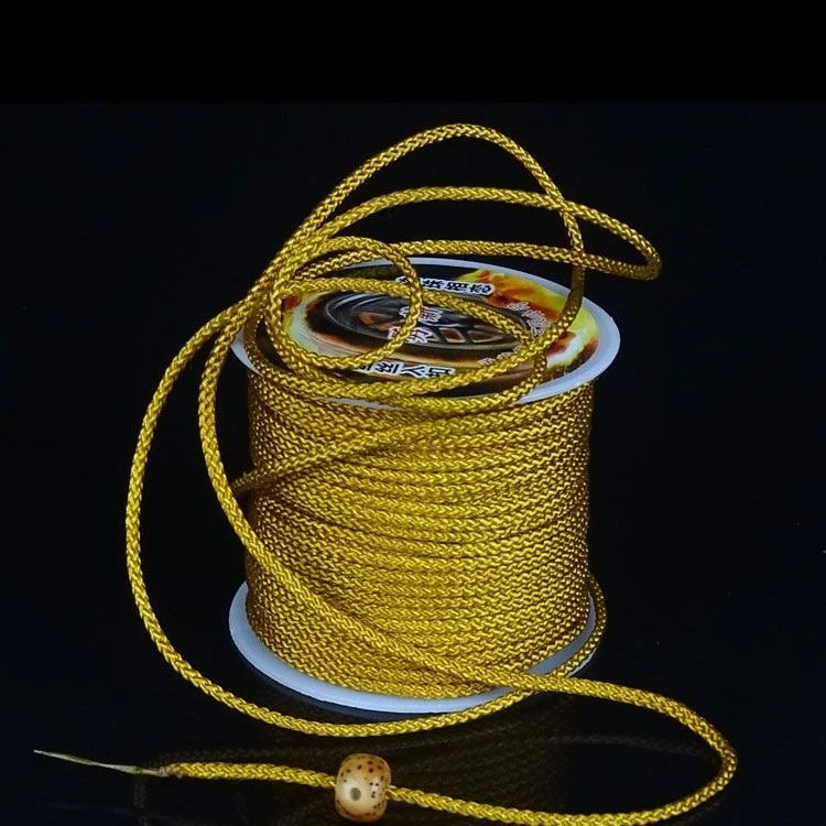 

Wenwan Wire Rope,Bracelet Cords,Non-elastic Wear-resistant Buddha Bead Rope,Handwoven,Jade Wire Beaded Bracelet, Beading