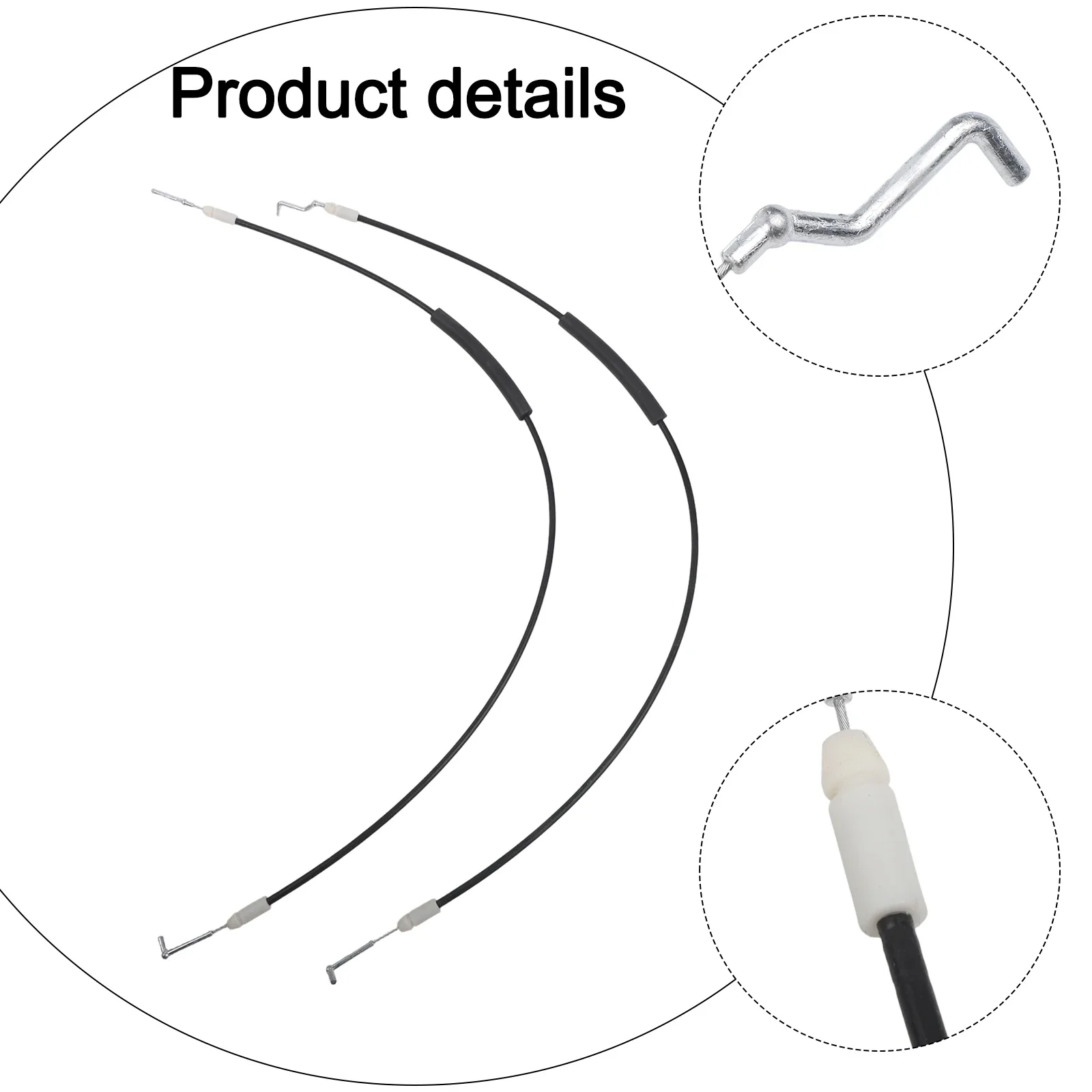 Interior Door Handle Replacement Cable As Shown Door Latch Cable OE Reference Direct Replacement Interior Door Replacement