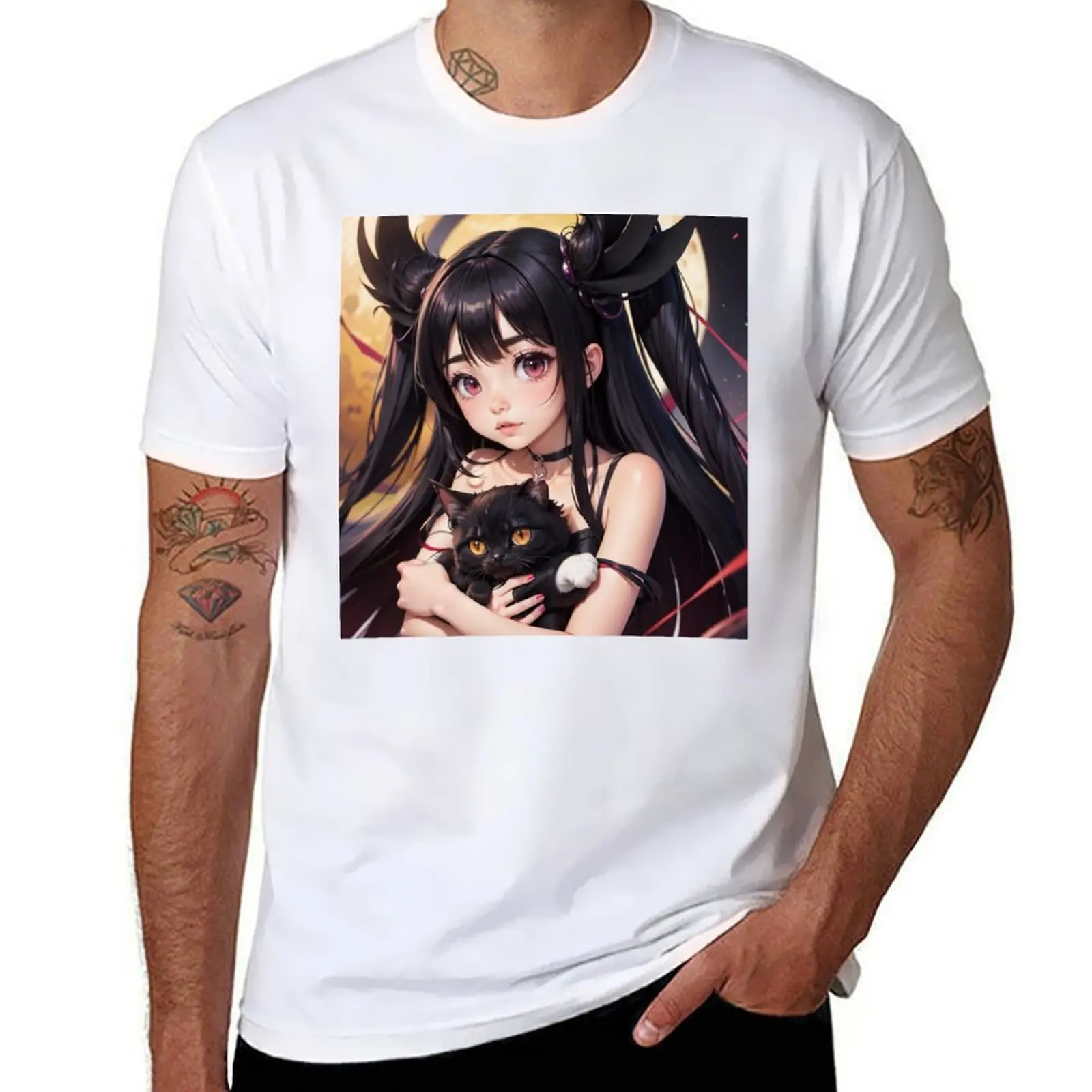 

Waifu Collection- Neko T-Shirt funny t shirts dark humor t shirts for man graphic vintage T-Shirt