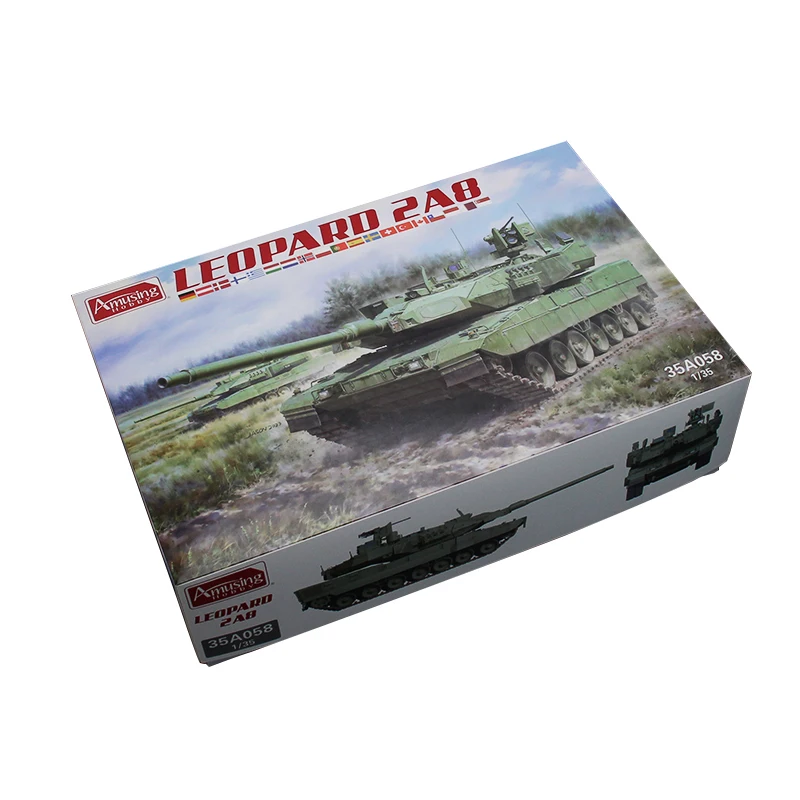 Amusing Hobby 35A058 1/35 Leopard 2 A8 Tank Scale Model Kit