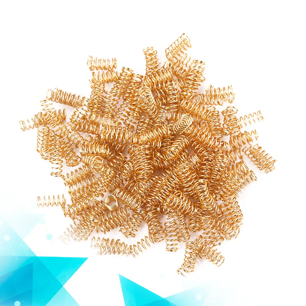 

200 pcs Stainless Steel Spring Kit For Electric Guitar Pickup Tremolo Bridge Saddle Adjustment Gold Plated Compression Springs