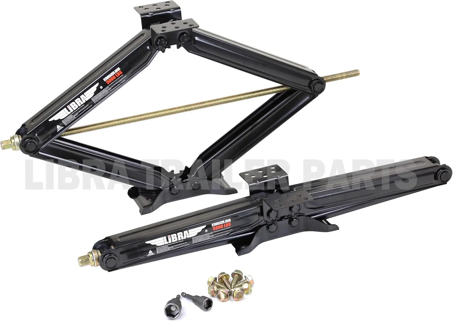 

Набор из 2 5000 фунтов, 30 дюймов, стабилизатор для прицепа для автофургона, выравнивающие ножничные домкраты с ручкой и гнездом — царапины и плотность