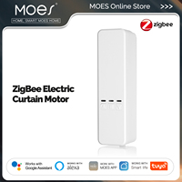 MOES Tuya Zigbee Smart Chain Roller Blinds Shade Shutter Drive Electric Curtain Motor App Control Works with Alexa Google Home