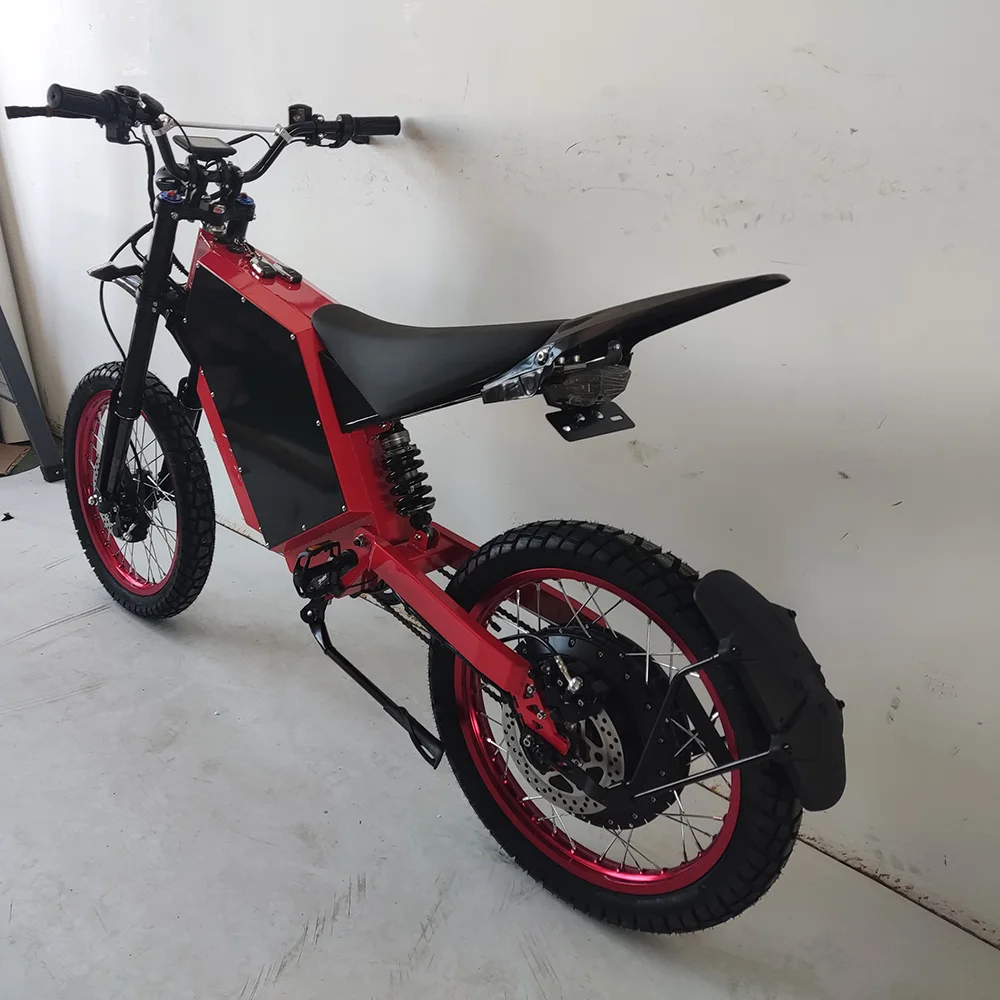 Factory Price 21'' Fat Tire Mountain Electric Bike 5000w 8000w 15000w 20000w For Stealth Bomber Enduro Bike 72V Electric Lithium