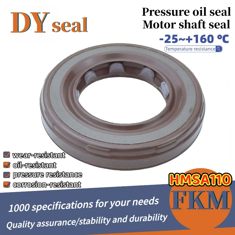 

Pressure Oil Seal FKM /HMSA110 25.38*44.42*7.16mm PVQ40、PVE19 For Rotation Shaft Skeleton Oil Seal Rings Fluoro Rubber Gasket