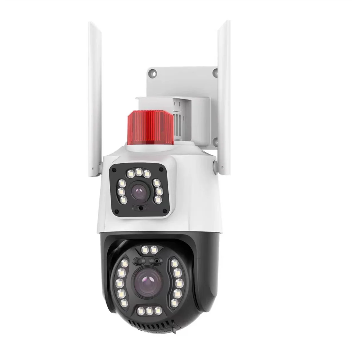 3MP 1296P  Dual Lens Wireless PTZ IP Dome Camera AI Humanoid Detection Full Color Home Security Alarm CCTV Baby Monitor