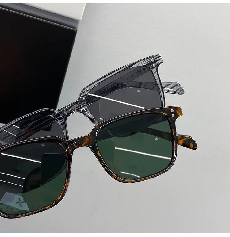 Rechteck Sonnenbrille Frauen Männer Polygon Vintage Marke Designer Quadrat Sonnenbrille für Frauen Shades Weibliche Brillen Unisex Gläser – Detail 6