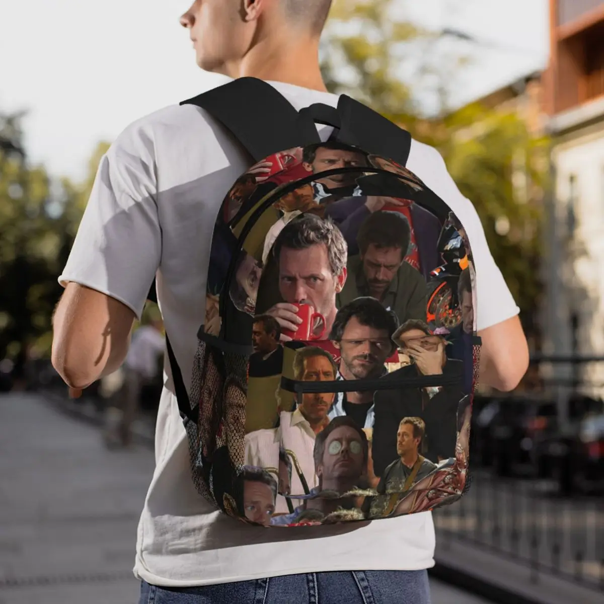 حقيبة ظهر مدرسية للطلاب من دكتور جريجوري هاوس تومورولاند، حقيبة ظهر للمشي لمسافات طويلة والسفر للأولاد والبنات، حقائب كتف #6