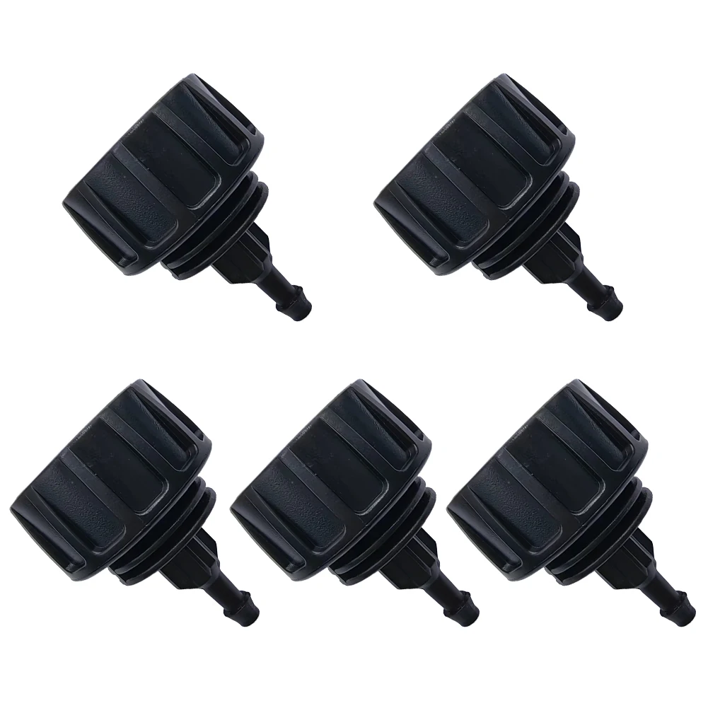 Connectors Hose Adapter Black Fittings For Drip Irrigation Tubing Garden Parts Pipe Plastic Replacement Useful