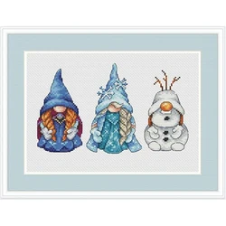 6819 Cross stitch craft kit hobbies for adults embroidery kits christmas village cross stitch embroidery pictures with thread