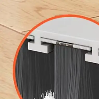 For Home Entrance For Soundproofing As Shown Door Seal Strip Weatherproof Strip Self-adhesive Backing PVC Material