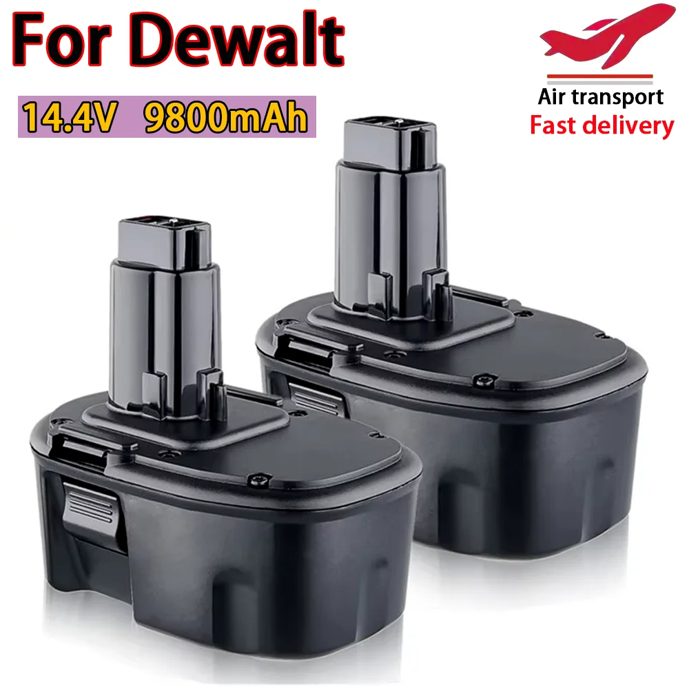 

14.4V Ni-MH Replacement Battery 9800mAh For Dewalt 14.4V XRP DC9091 DC9094 DW9091 DE9091 DE9092 Cordless Power Tools