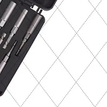 5.5-19 مللي متر عرافة المقبس كم أداة السلطة الملحقات 80 مللي متر السلطة الجوز سائق-تتضمن 15 محول مقبس التصادم #1