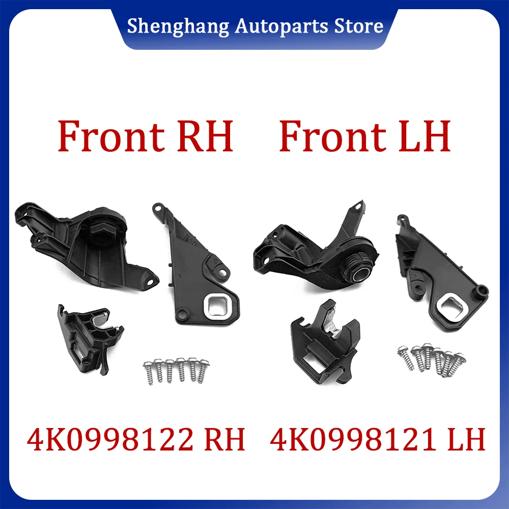 Front Right Left Headlight Bracket Clip Fastener Repair Kit 4K0998122 4K0 998 122 4K0998121 4K0 998 121 For Audi A6 C8 2019-2026